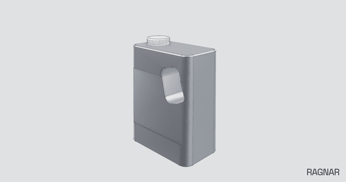 4L Motor Oil Bottle
