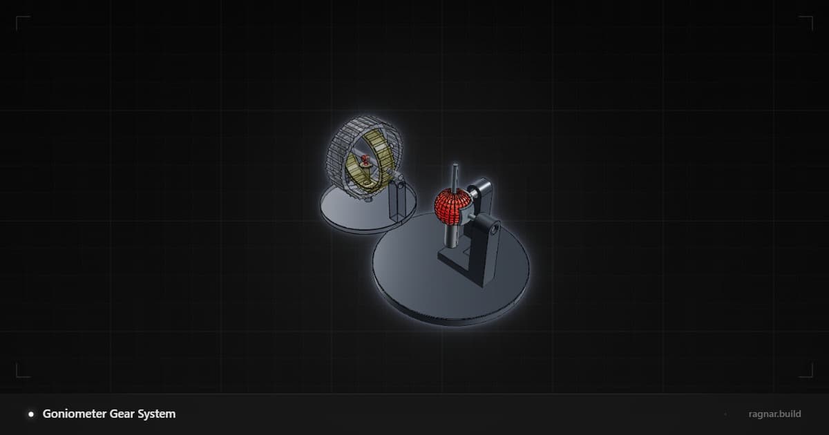Spherical gear mechanism replaces rings