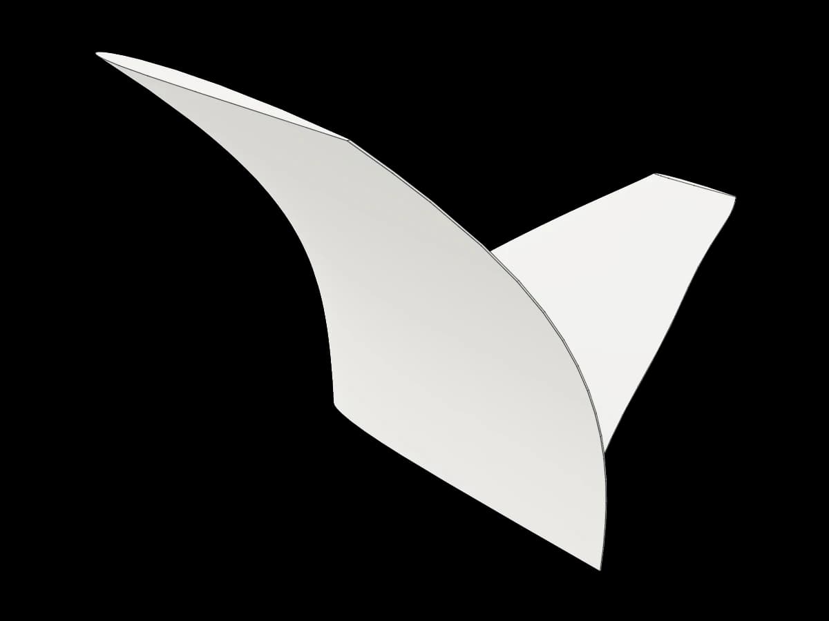 Scimitar Winglet Model