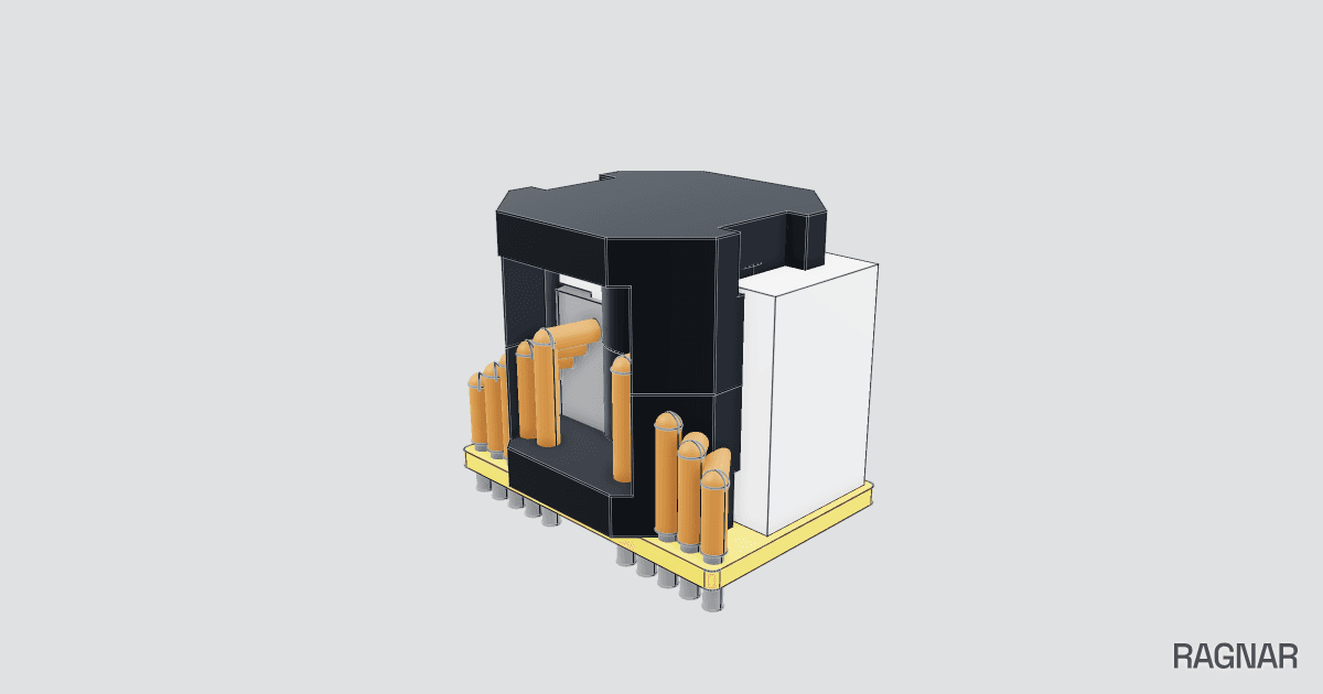 RM12 Ferrite Core