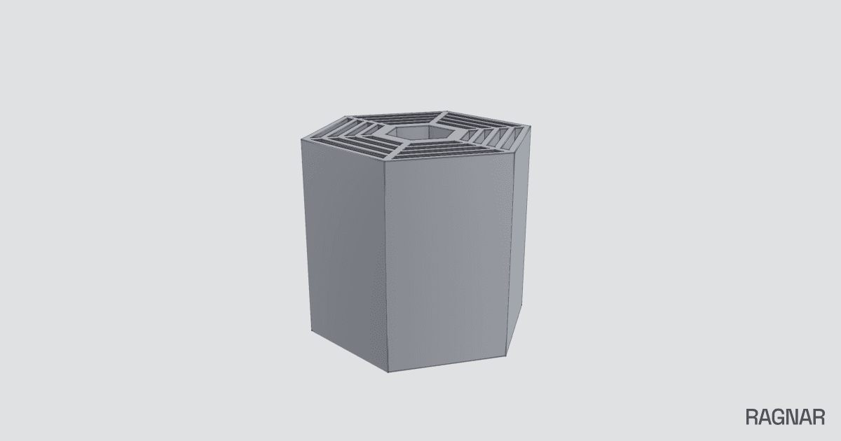 Hexagon Internal Channels