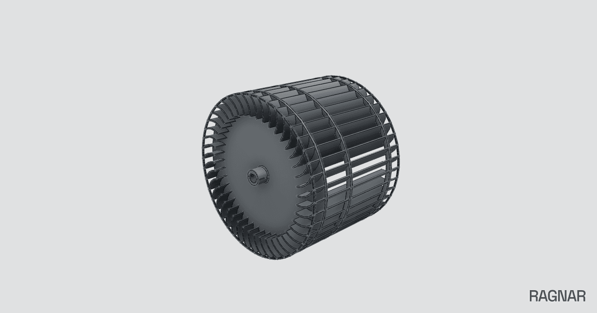Furnace Blower Wheel