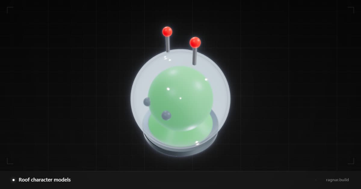 Roof character models