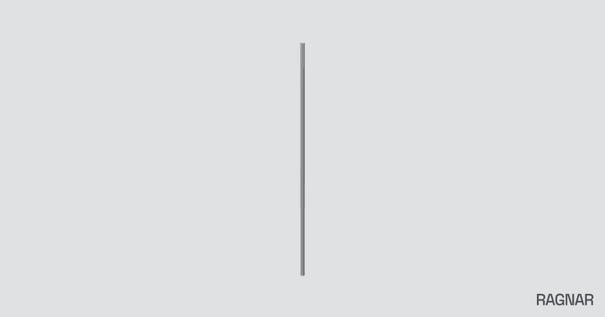 Cylindrical needle pusher