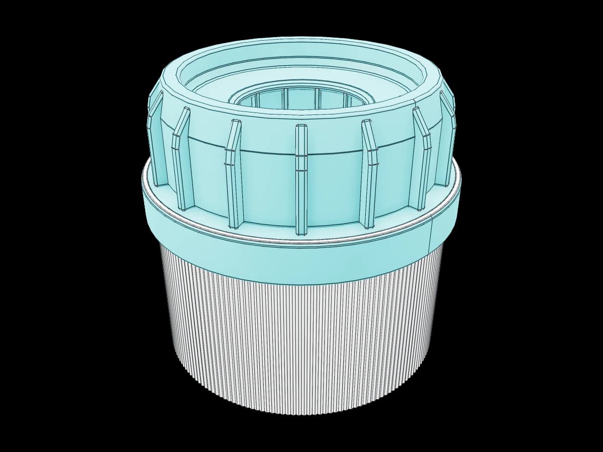 Industrial Filter Cartridge Replica