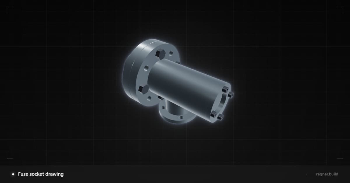 Fuse socket drawing