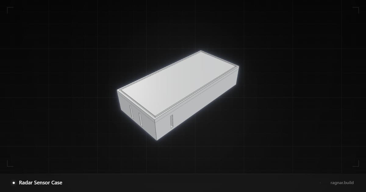 Radar Sensor Case