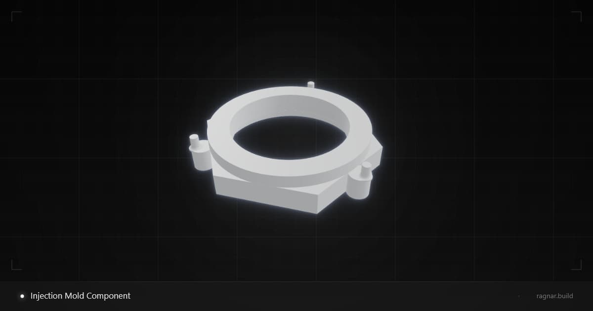 Injection Mold Component