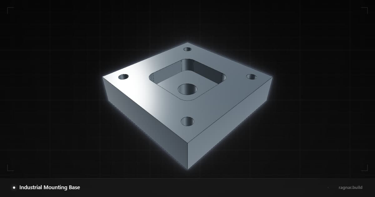 Industrial Mounting Base
