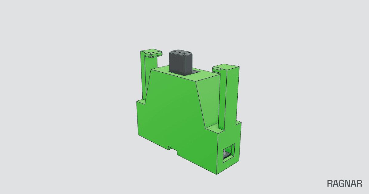 Smooth housing surface