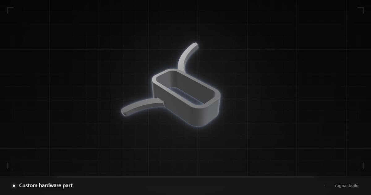 Custom hardware part