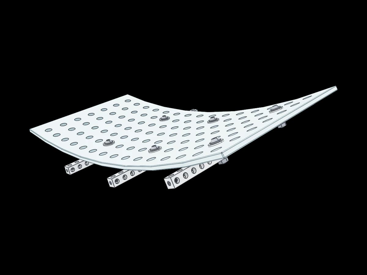 Polycarbonate Grid Ramp