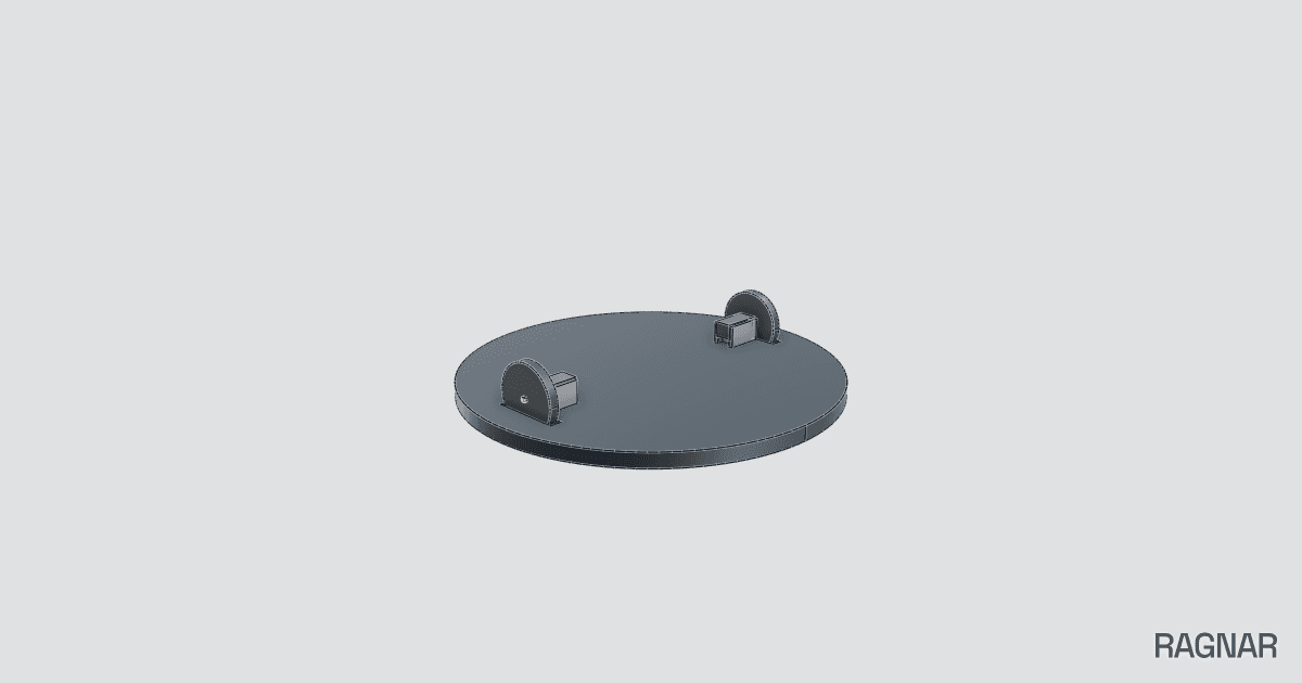 Circular baseplate