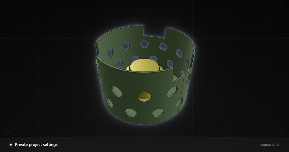 Private project settings