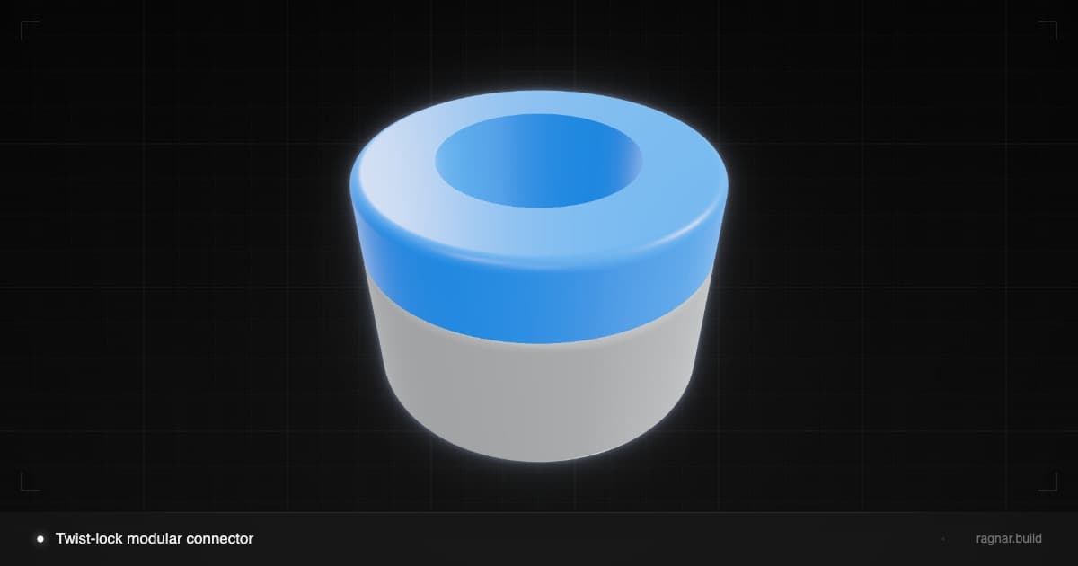 Twist-lock modular connector