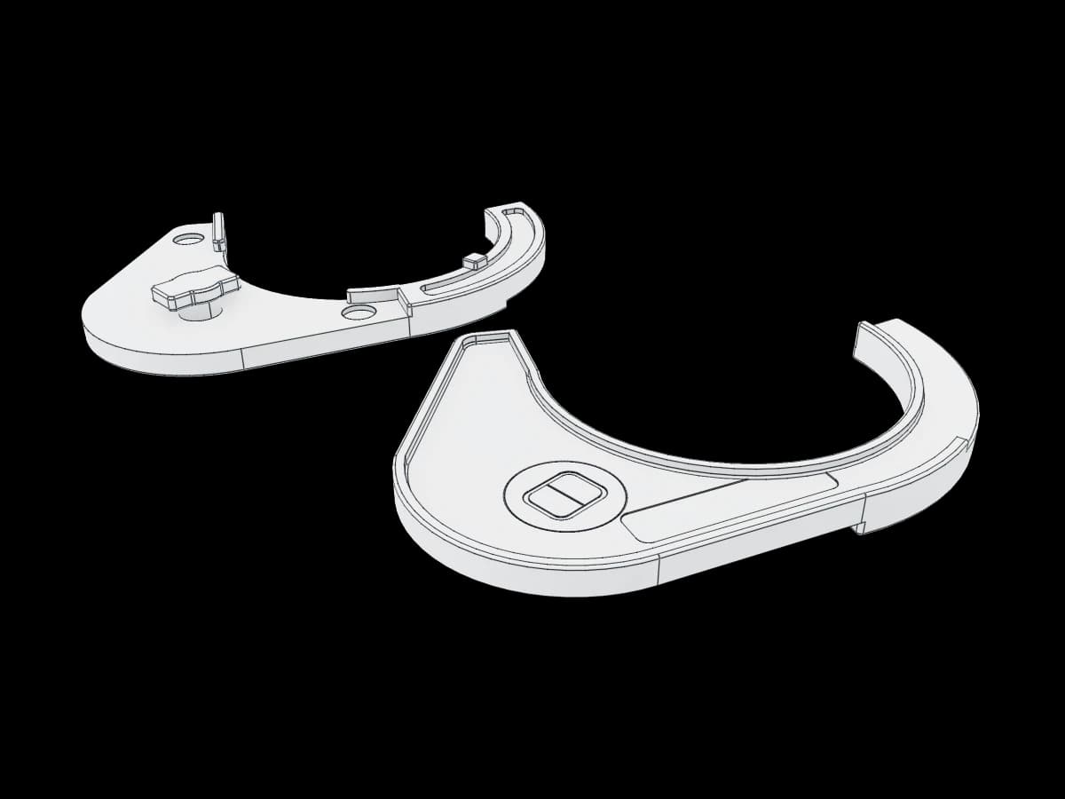 Camera Lens Mount Plate
