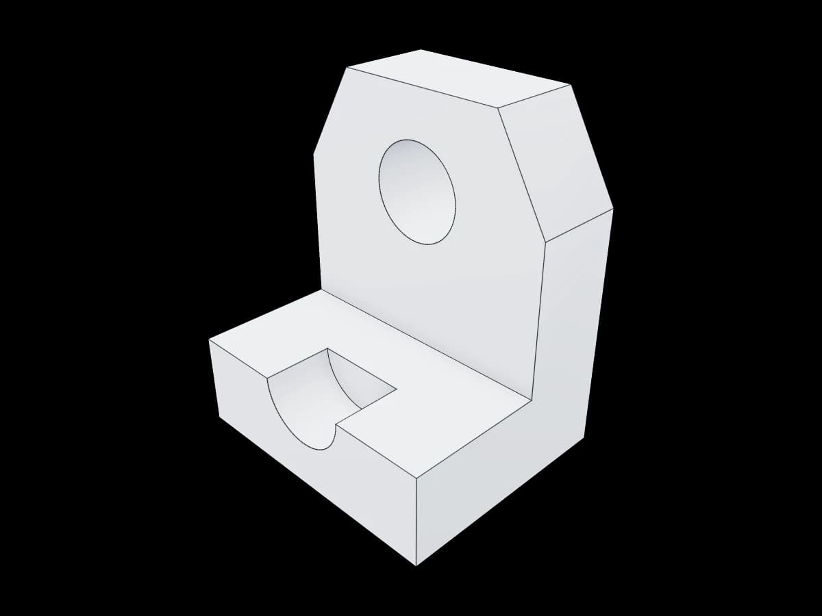 Sloped Industrial Bracket