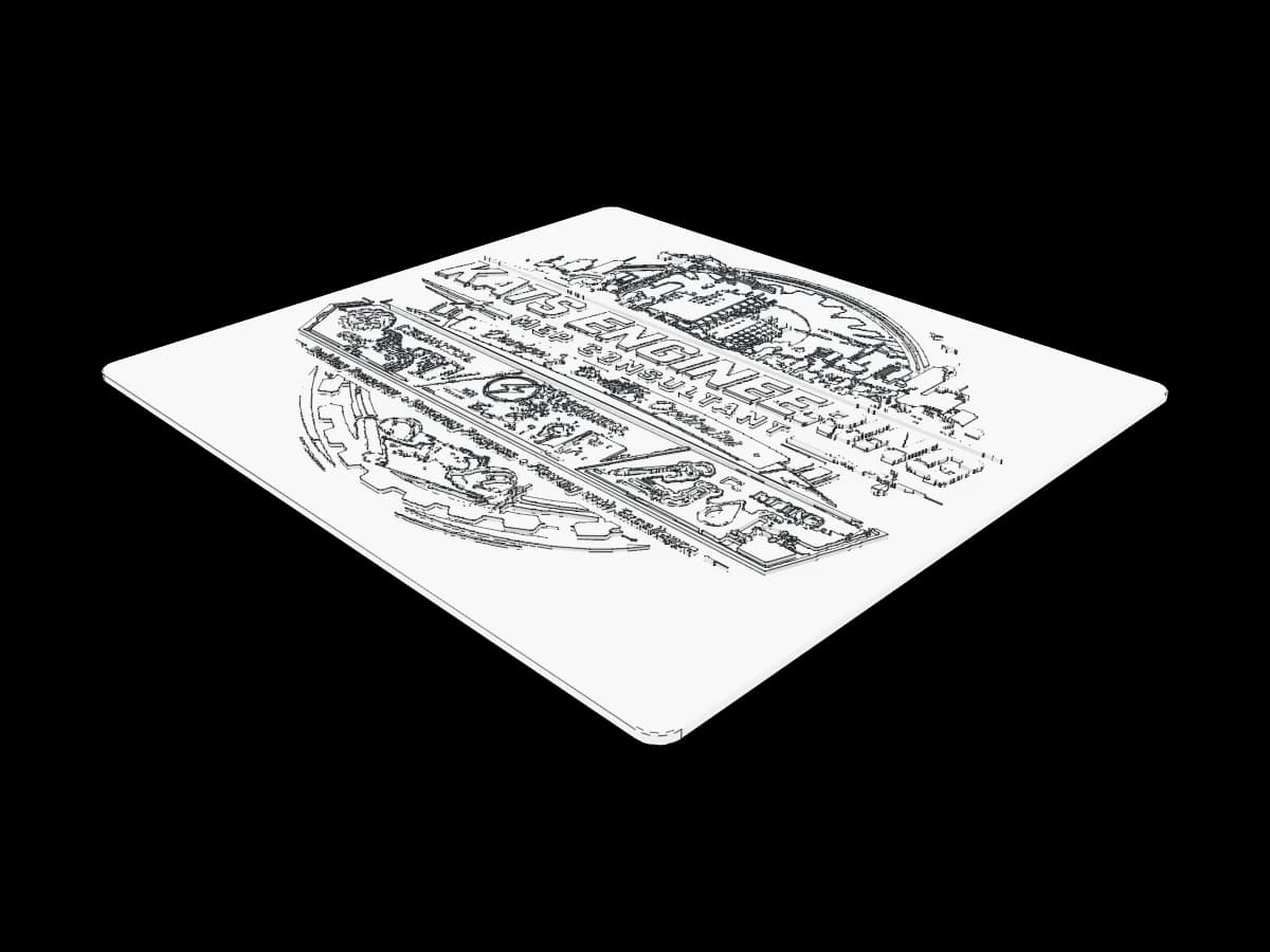 KATS Engineering Relief Plaque