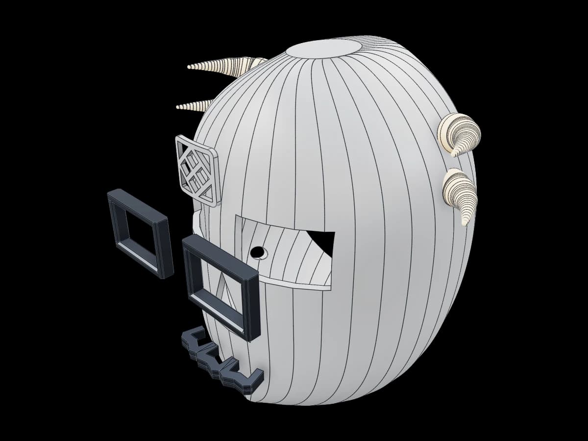Cyber Demon Mask