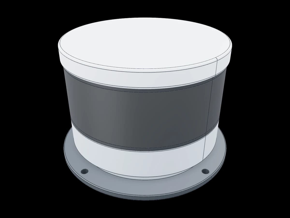 Small Cylindrical Lidar