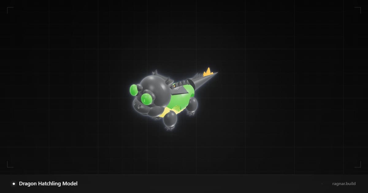 Dragon Hatchling Model