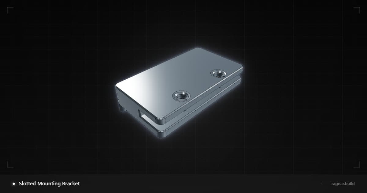 Slotted Mounting Bracket