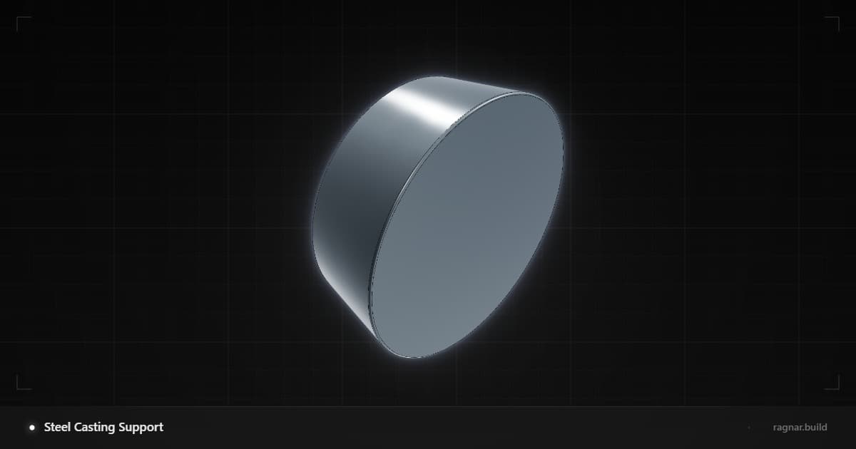 Steel Casting Support