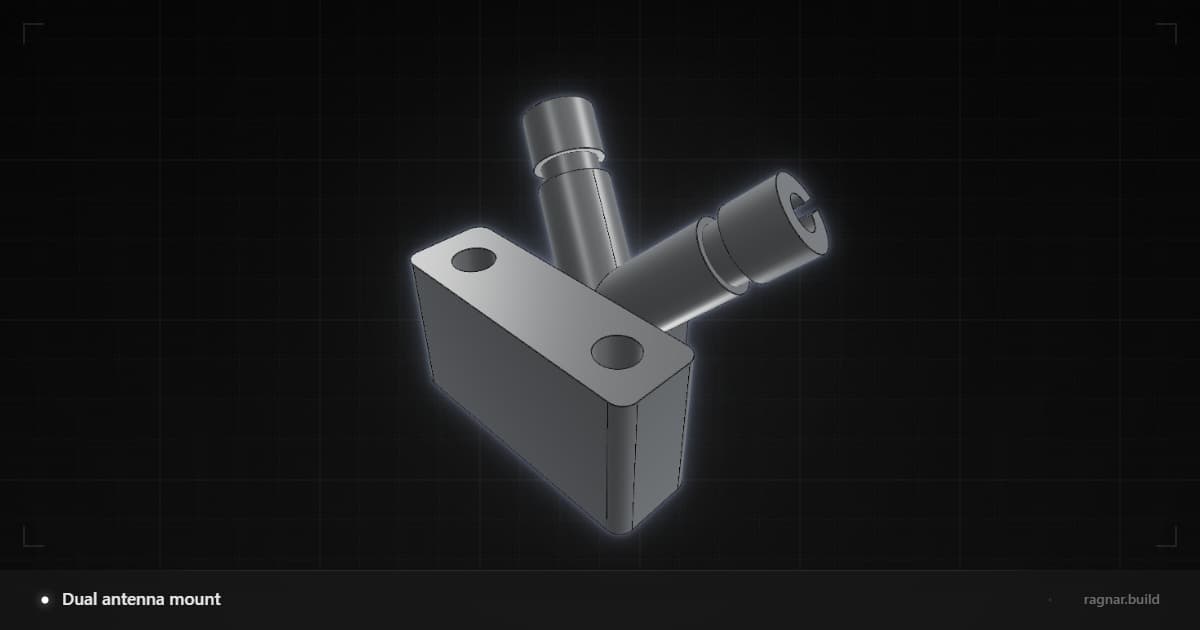Dual Antenna Mount