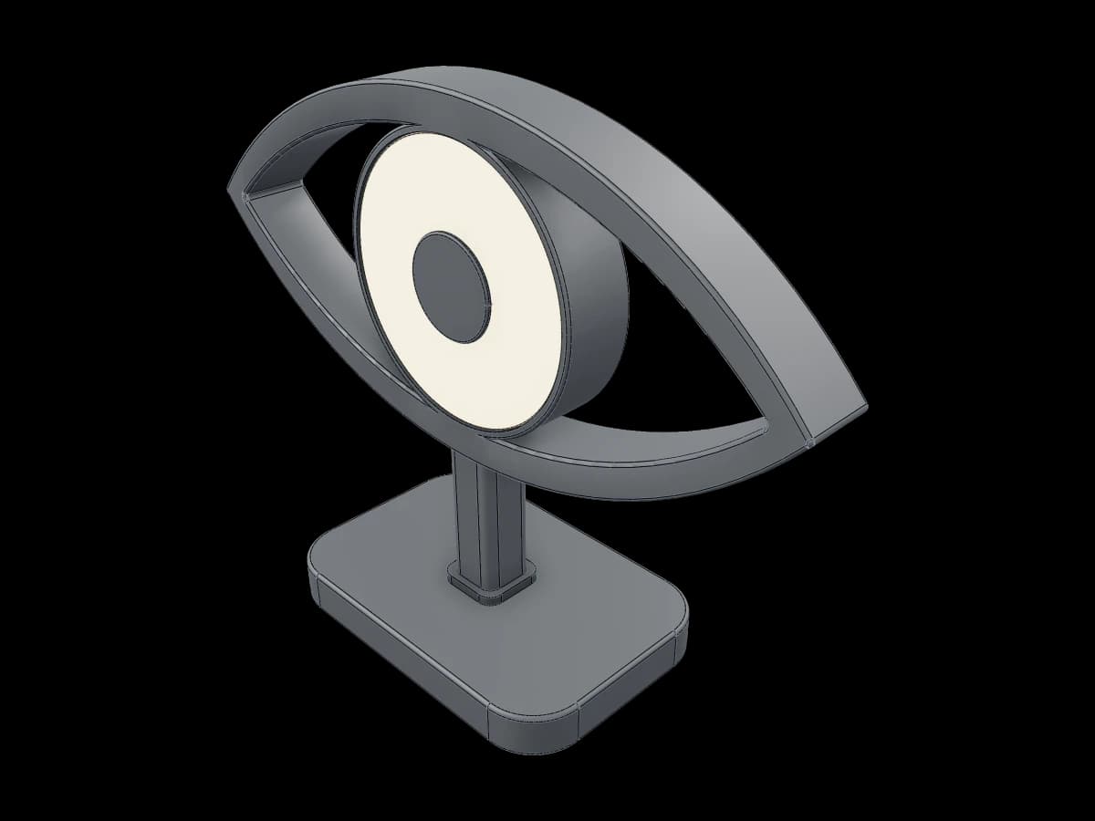 Eye Shaped Desk Light