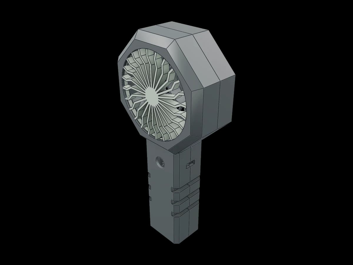 Rugged Handheld Portable Fan