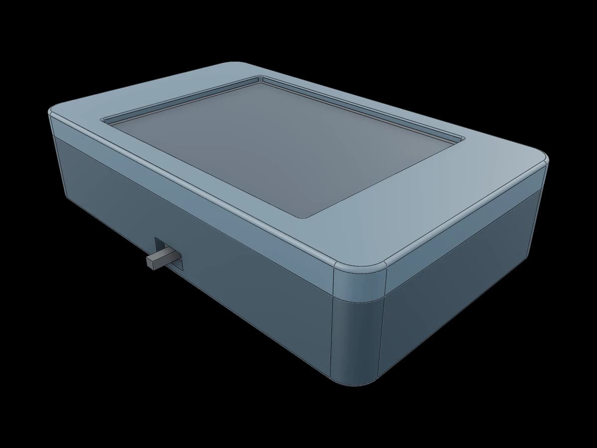 Compact Display Device Casing