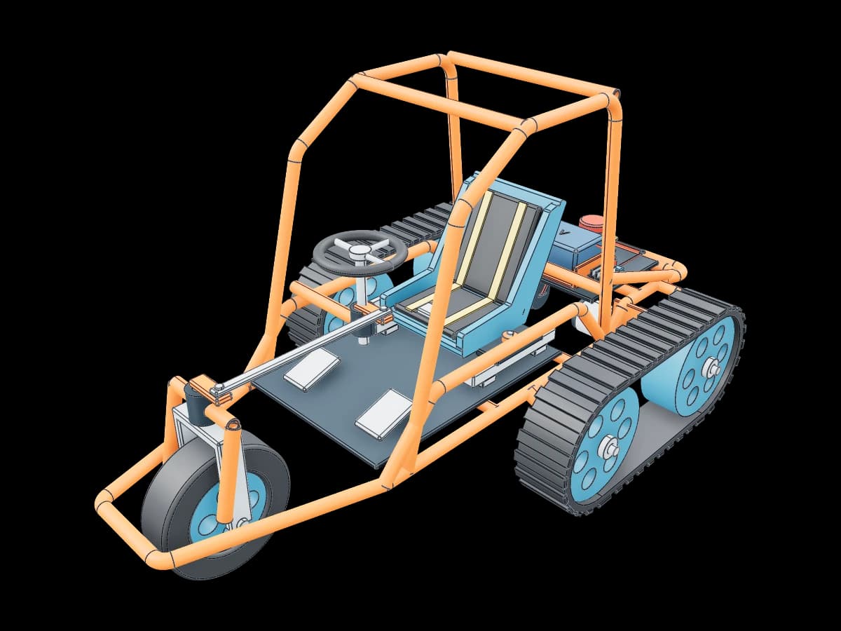 Tracked Drift Kart