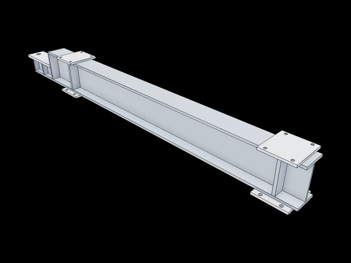 Industrial Steel Weldment Beam