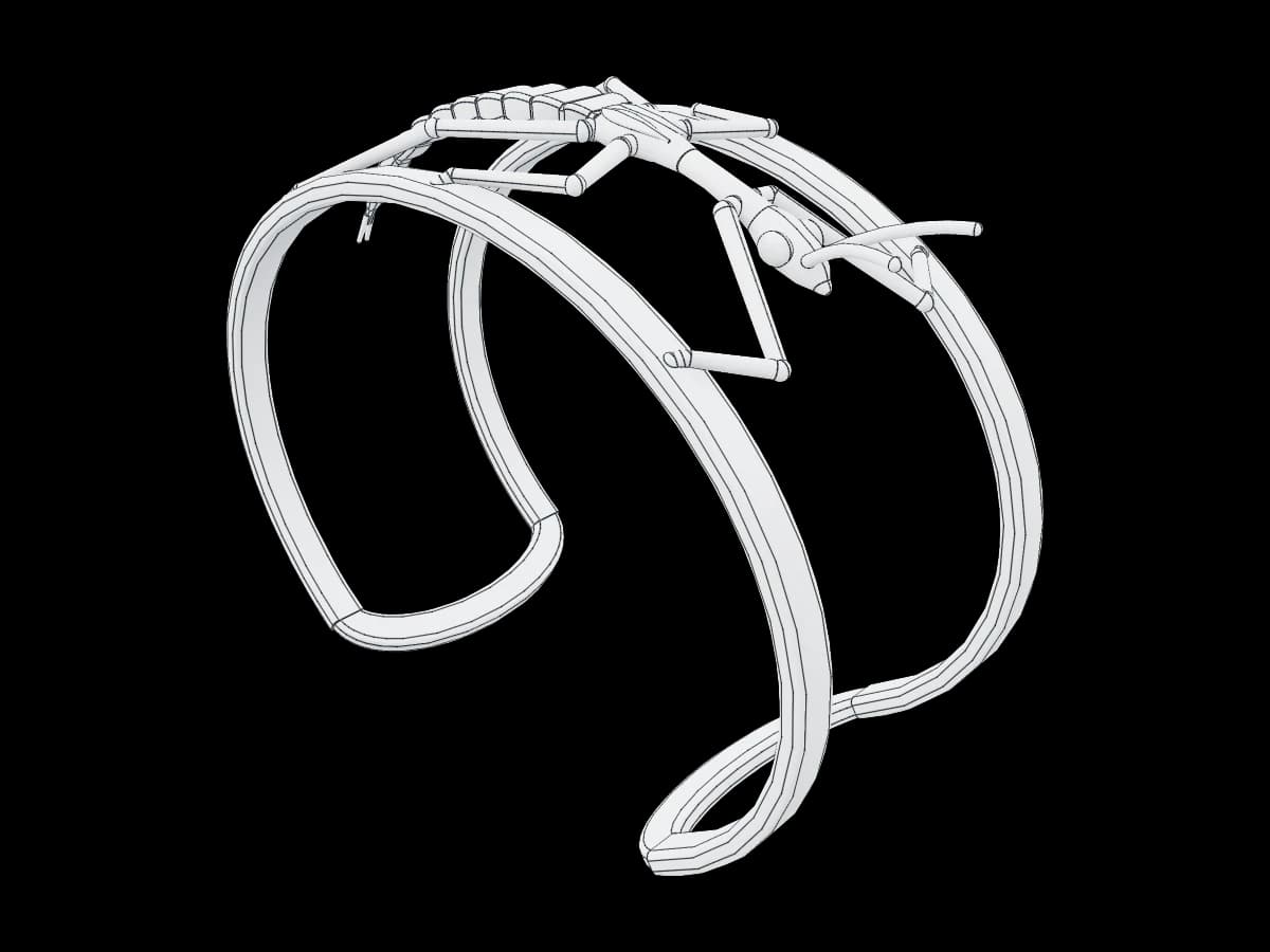 Insect Cuff Bracelet