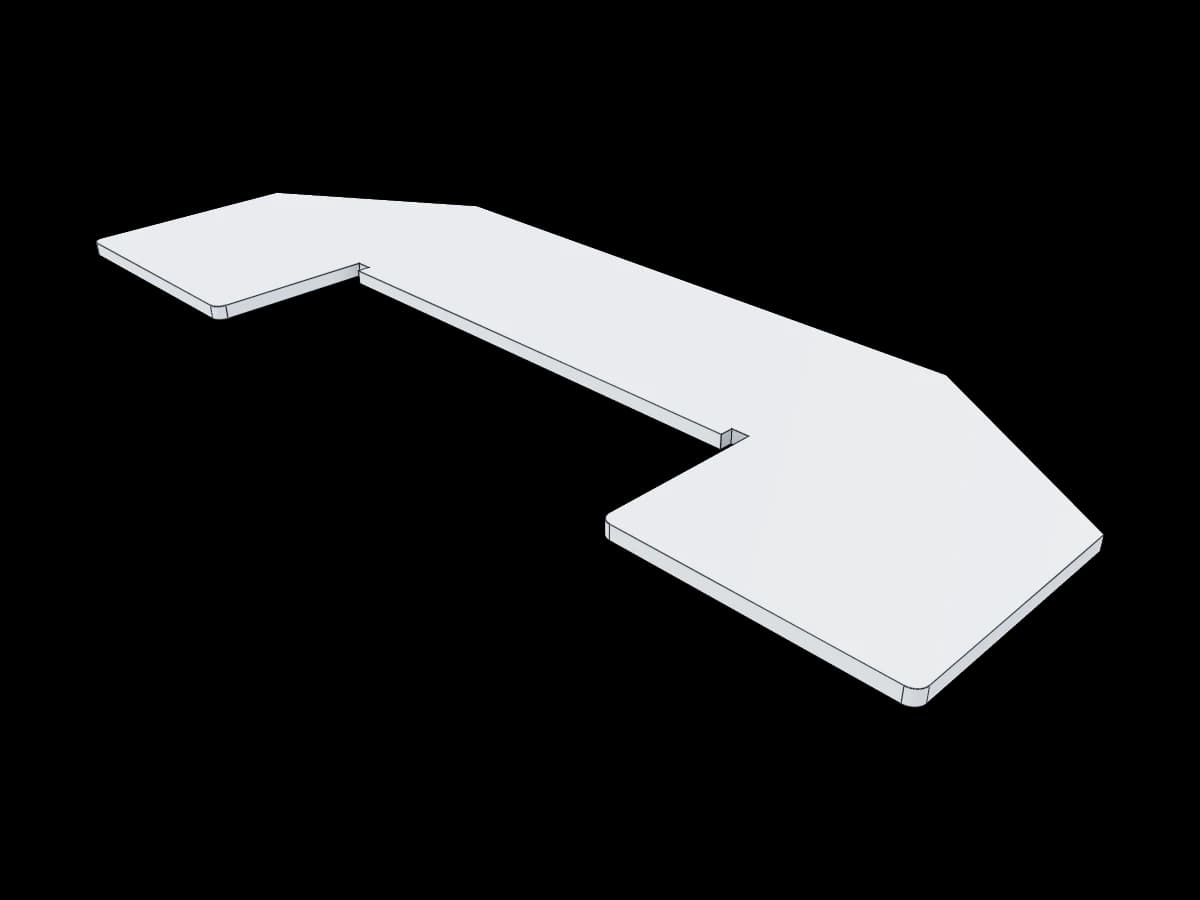 Folded Metal Piece