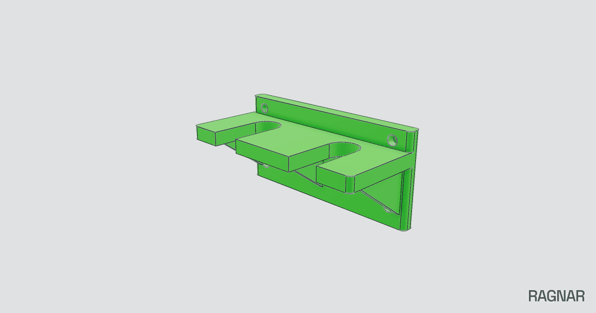Ryobi Battery Wall Mount