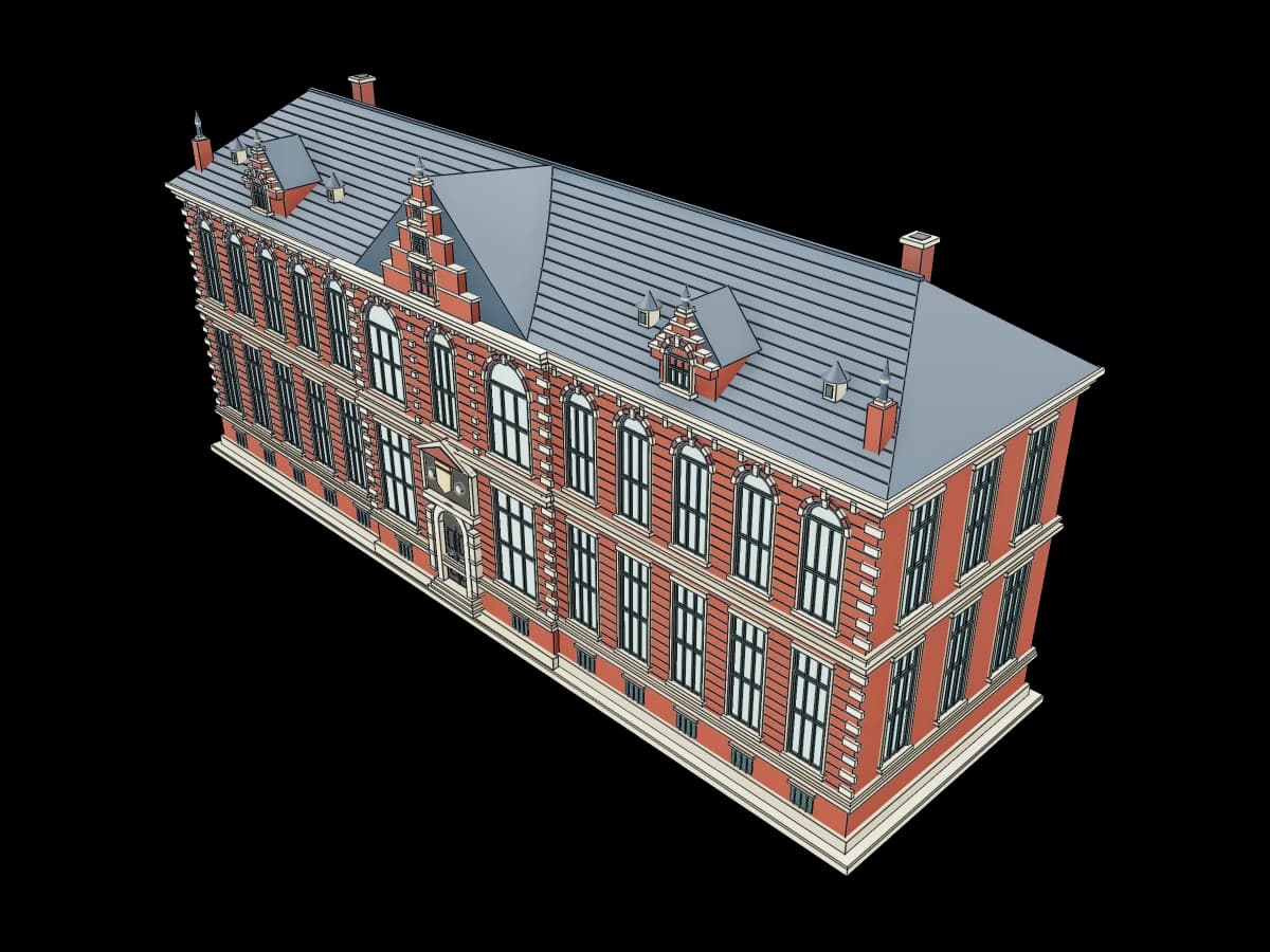 Historic Red-Brick Building