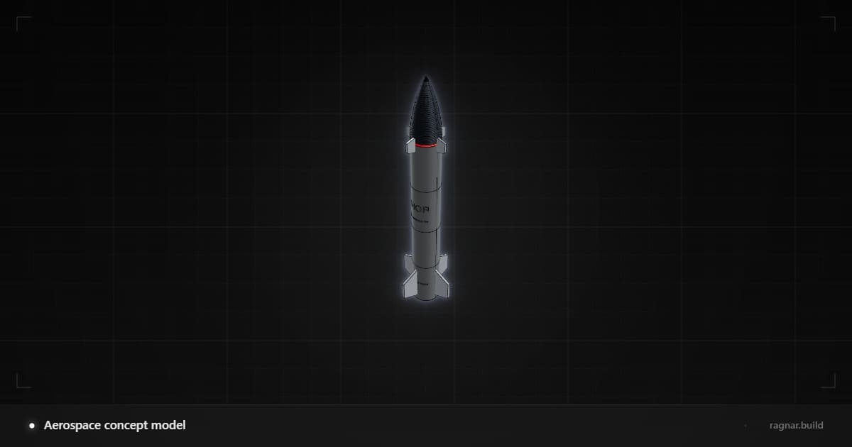 Missile Display Model