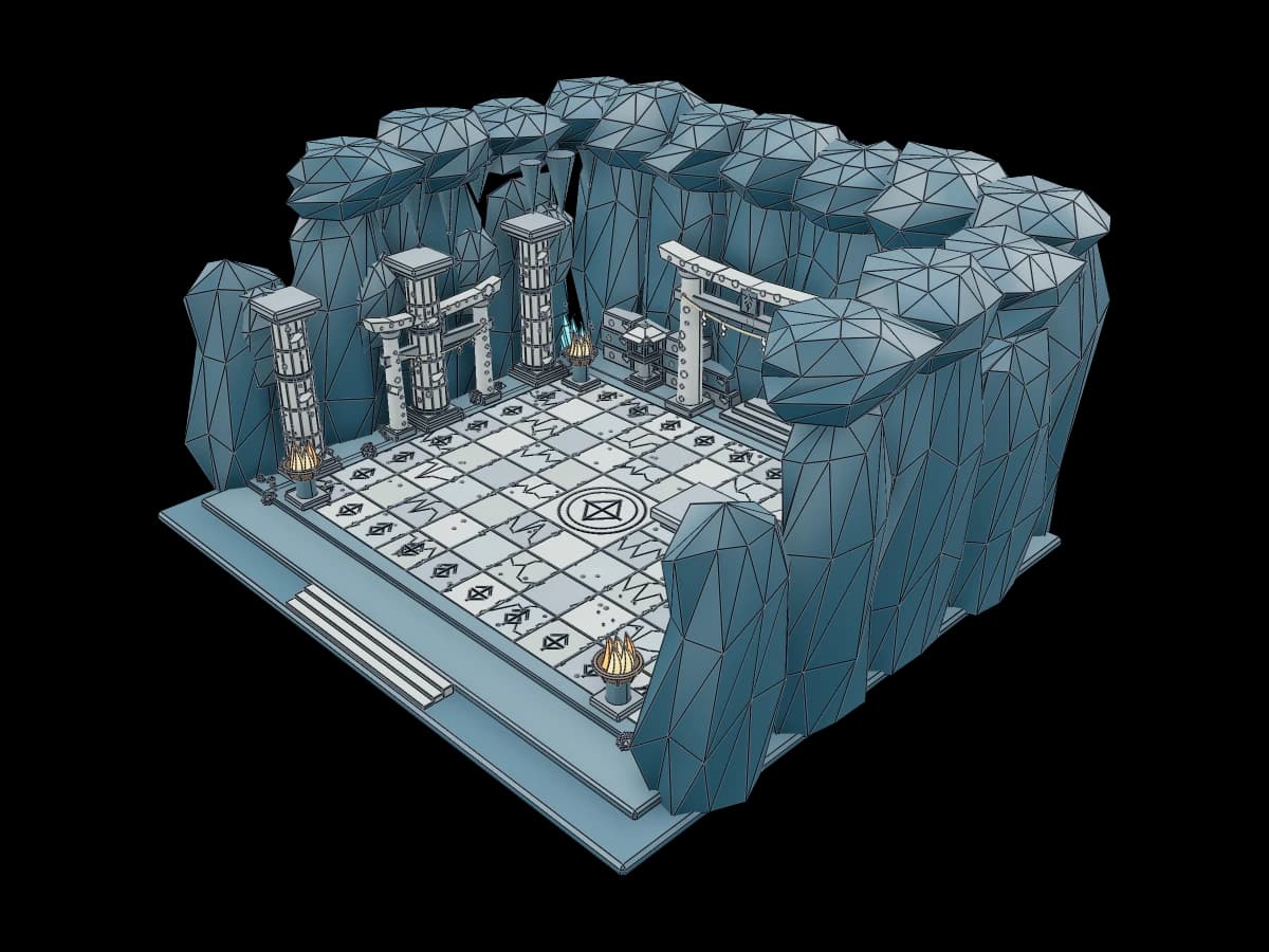 Underground Stone Temple Arena