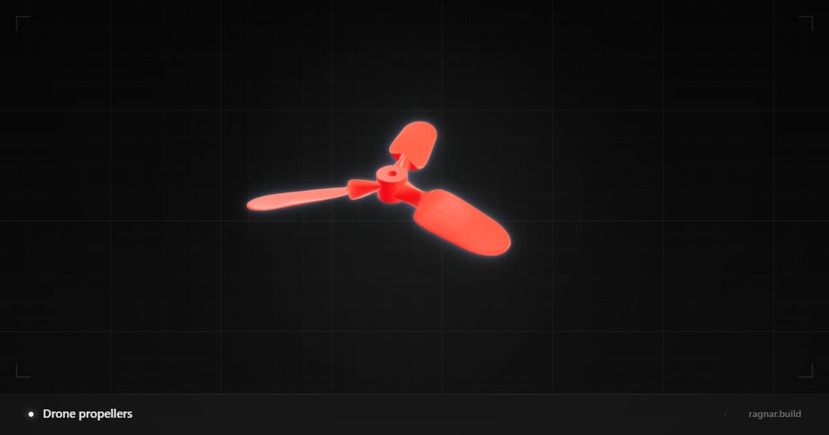 Drone propellers