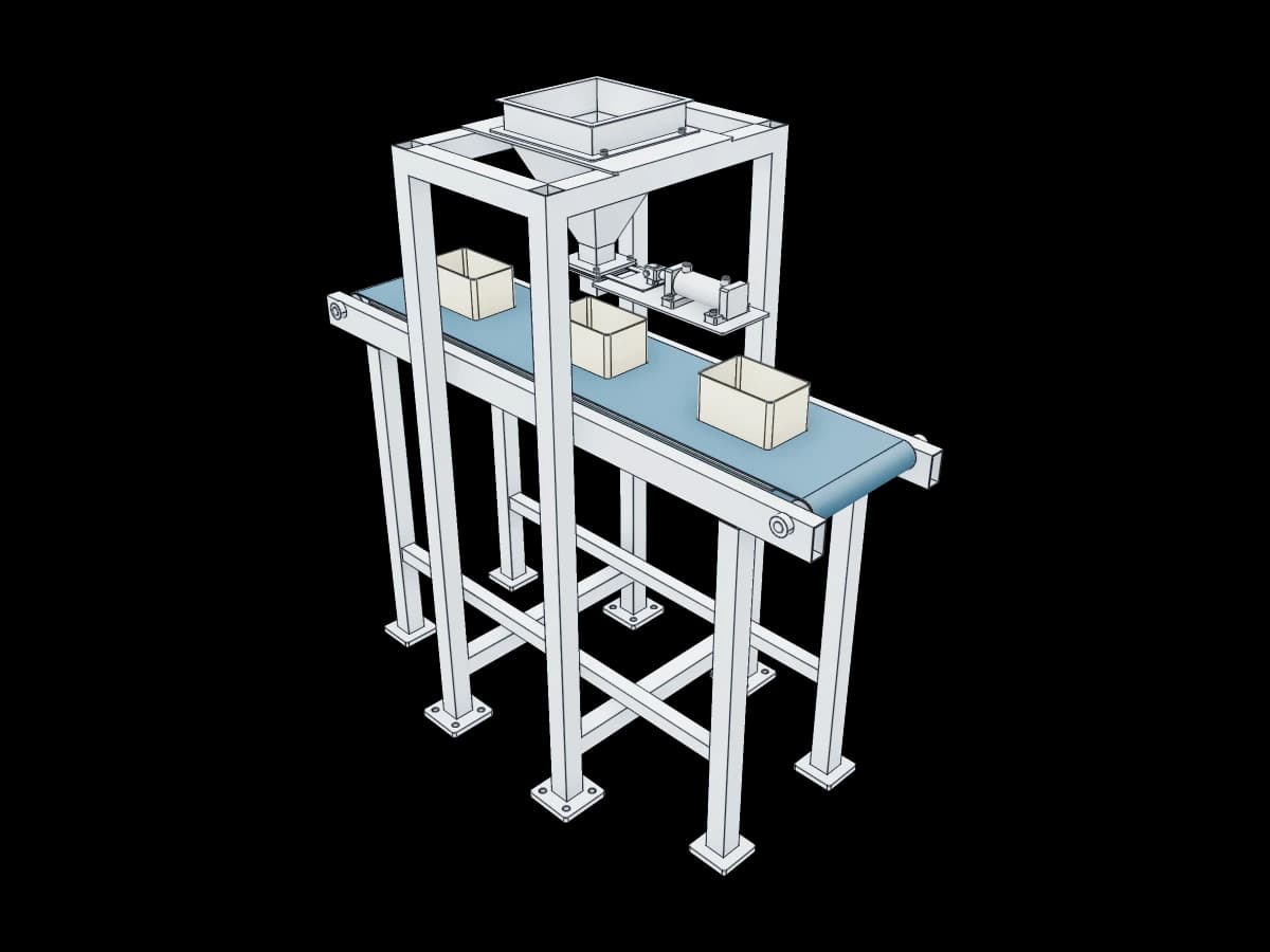 Zandvulmachine Met Silo