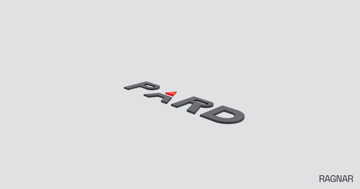 3D Text Logo
