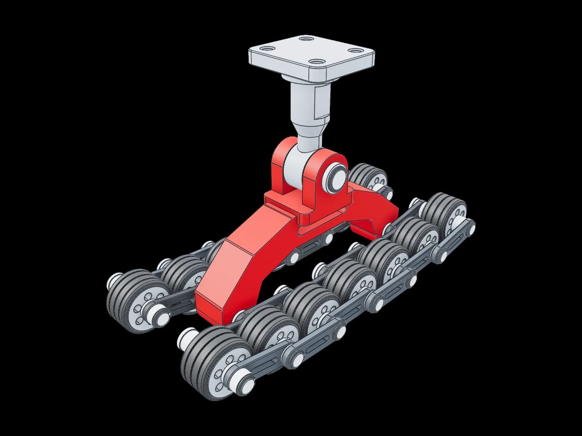 Mechanical Articulated Prosthetic Foot