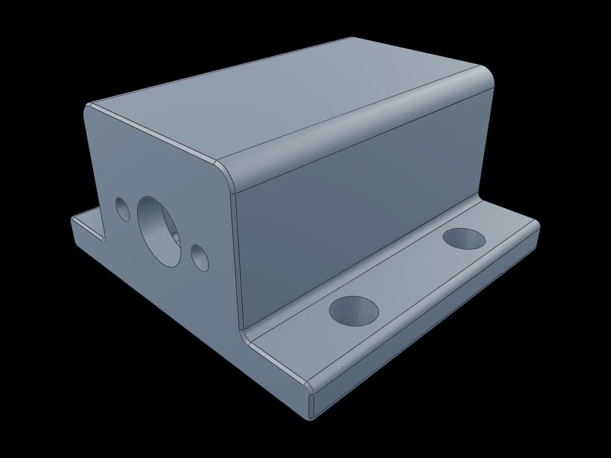 Micro Gearmotor Mounting Enclosure