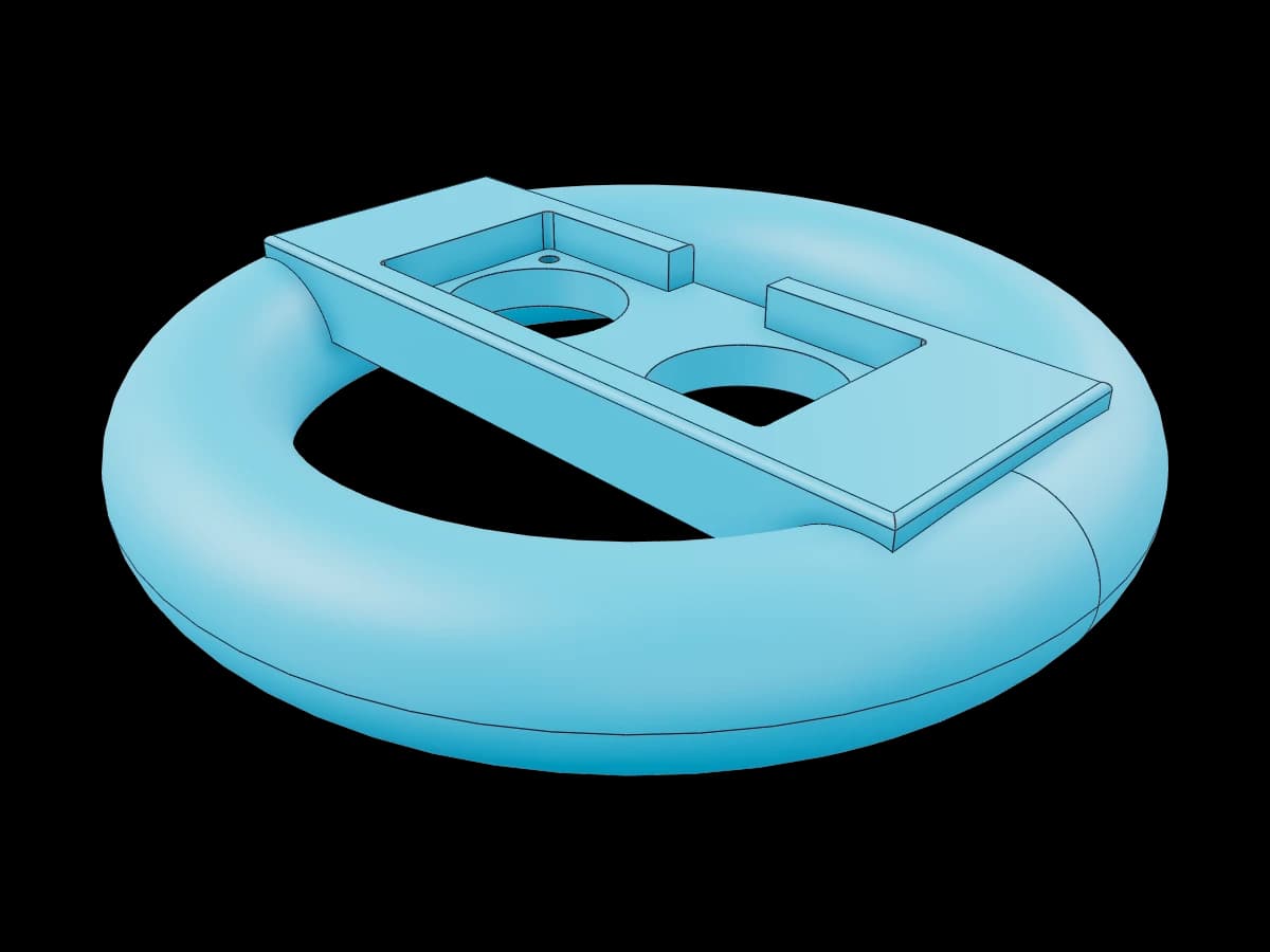Round Rubber Toy Ring