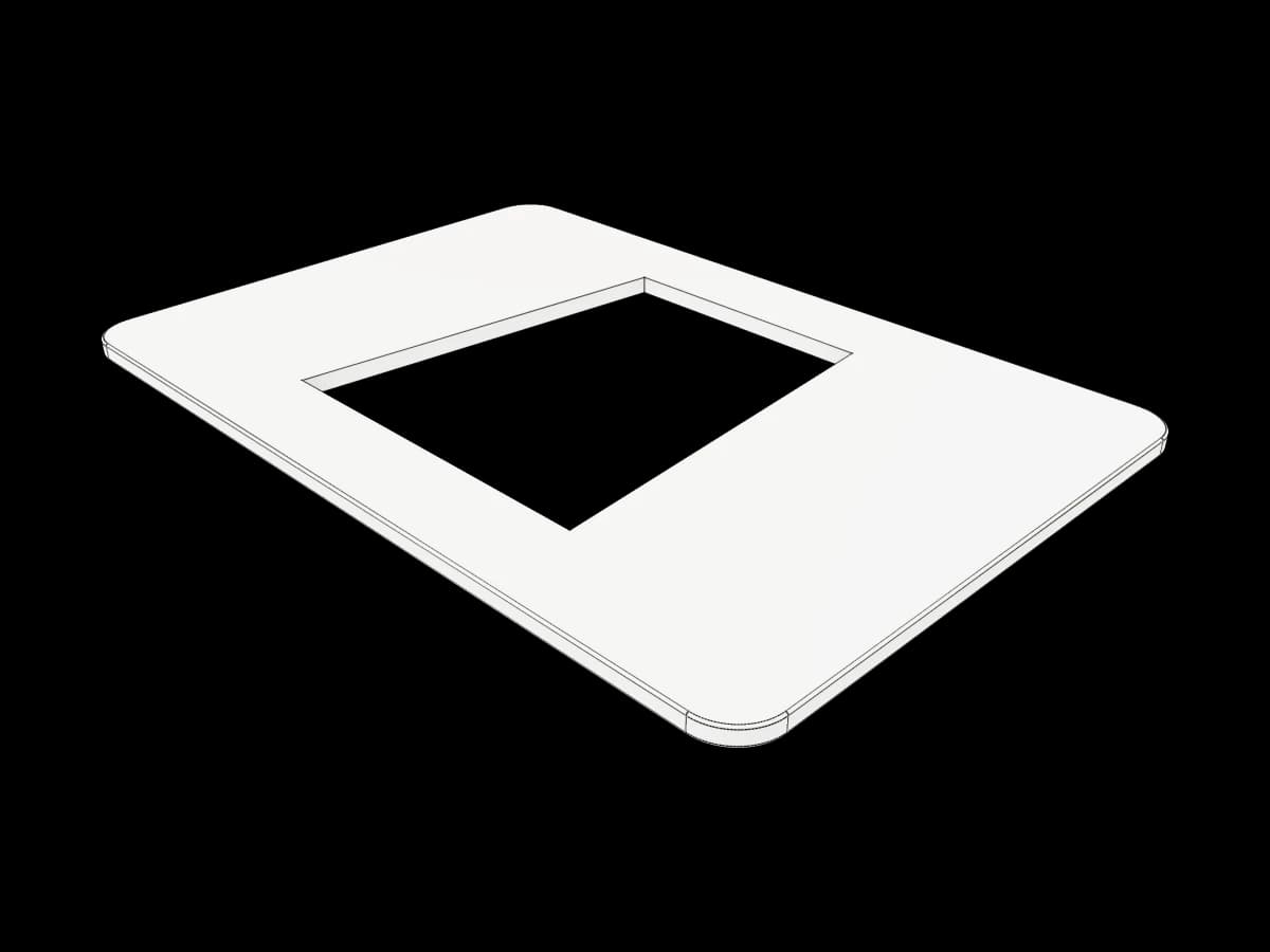 Small Rectangular Plate