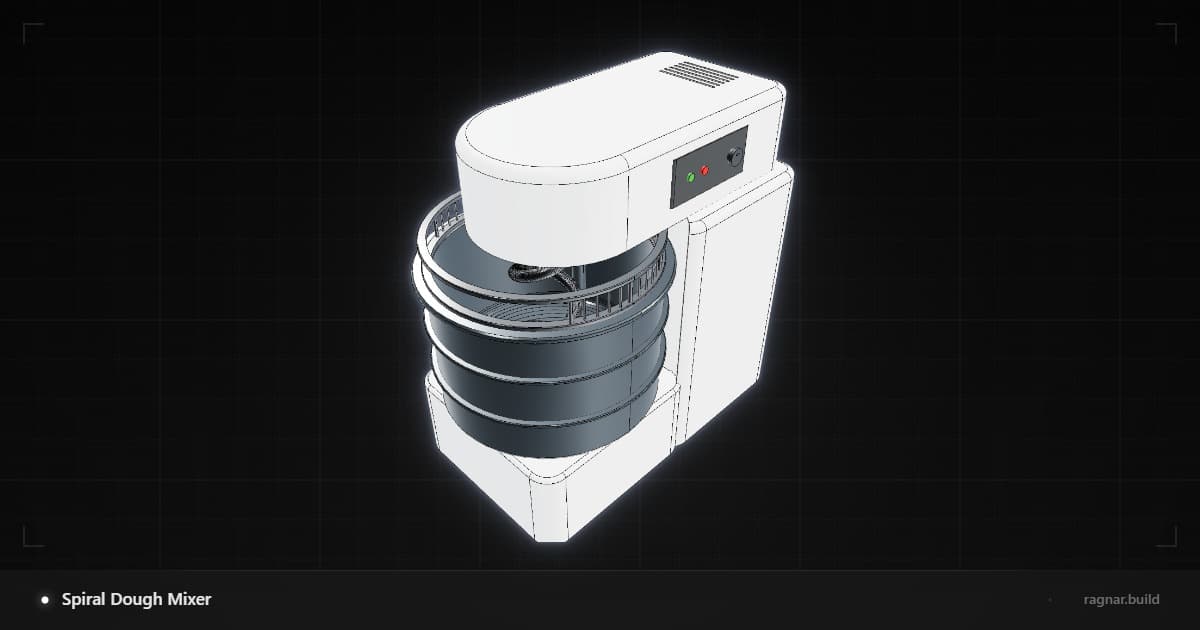 Industrial Spiral Mixer