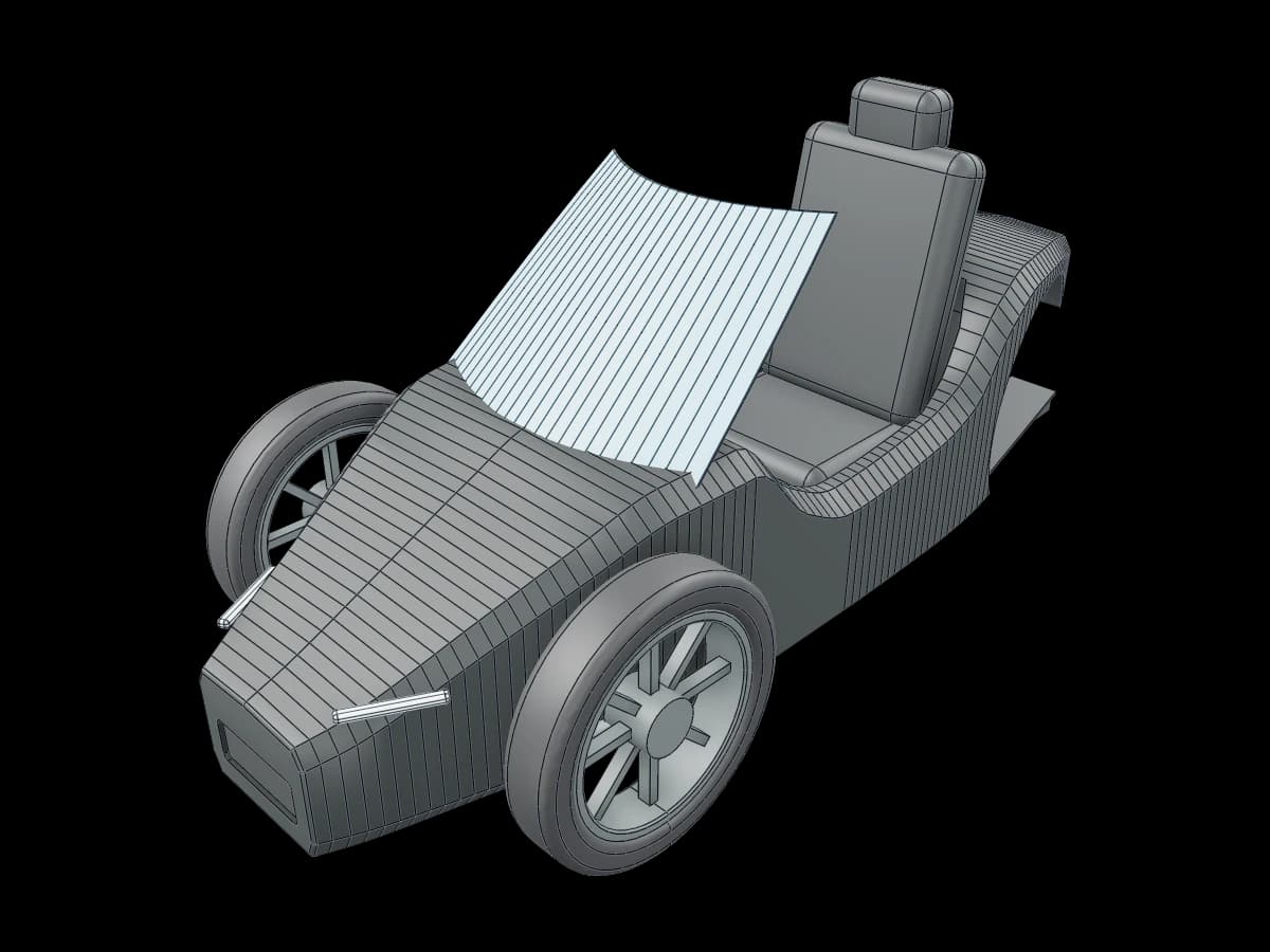 Aerodynamic Vehicle Body