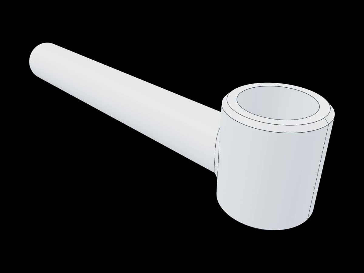 Mechanical Metal Smoking Pipe