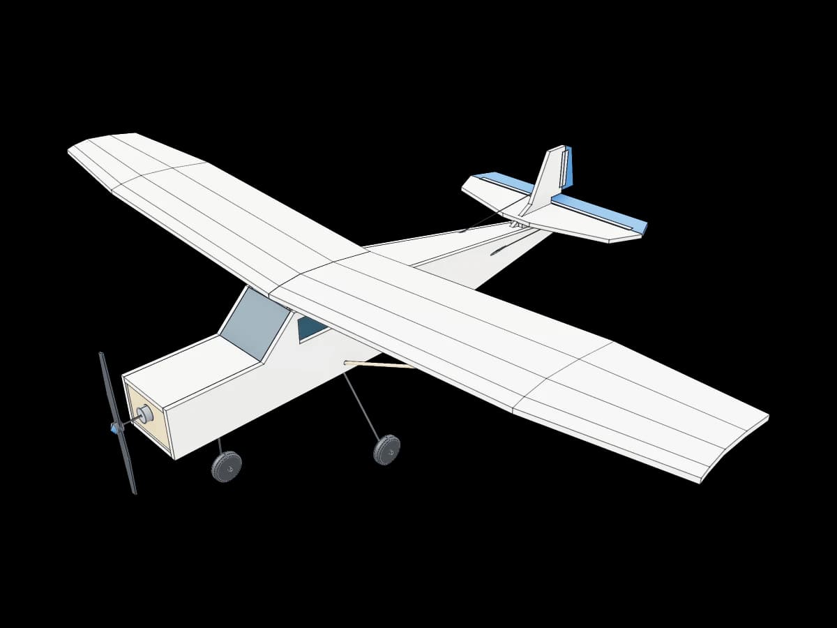 Cessna 172 Scale Model